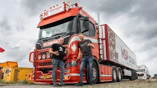 Big loads of onions with the amazing Scania R650 V8 of Joost Kleinjan!