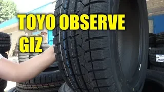 Народный обзор TOYO Observe Garit GIZ - Новинка зимы 2018