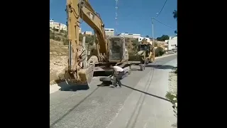 How to Move Heavy Equipment without Damaging of Asphalt Road | Heavy Equipment moving techniques