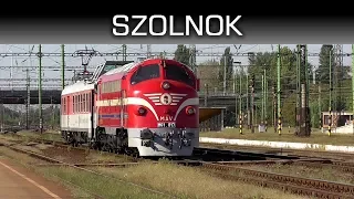 Vonatok Szolnokon / Trains in Szolnok