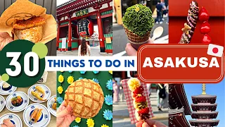 30 Things to do in ASAKUSA ⛩️ Japan Travel Guide