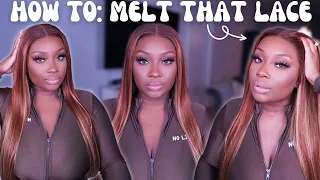 TRY this COLORED WIG, SIS!  P4/27 Frontal Wig Install ft Queen Life Hair