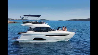 New 2024 Bavaria Yachts R40 Flybridge Powerboat For Sale Video Walkthrough Review By: Ian Van Tuyl