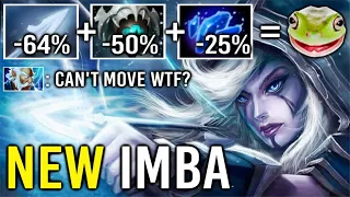 WTF CAN'T MOVE 100% Slow Skadi + Shard Drow Ranger Swift Blink Crazy Burst New Imba Meta 7.28 Dota 2