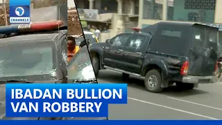 Two Policemen Killed As Robbers Attack Bullion Van In Ibadan