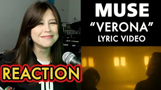 MUSE - VERONA (Official Lyric Video) | REACTION