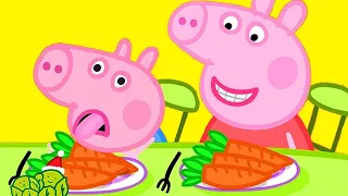 Vegetables for George 🐷🥕 Peppa Pig Official Channel Family Kids Cartoons