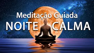 MEDITAÇÃO GUIADA PARA DORMIR: NOITE CALMA, SONO PROFUNDO (Com voz suave e afirmações para sono)