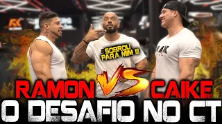 RAMON VS CAIKE - O DESAFIO NO NOVO CT !!!