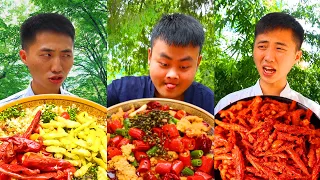 How Many Spicy Chili Can You Eat? Spicy Food Challenge! TikTok Funny Video | Asian Foods Mukbang