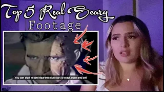Top 5 Real Scary Footage Of ED And Lorraine Warren - REACTION !!