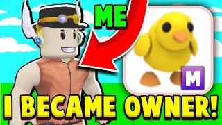 I Became The OWNER of Adopt Me For 24 HOURS! Roblox Adopt Me Free PETS!