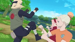 Sakura & Ino Vs Tsunade - O treinamento rigoroso da vovó Tsunade {Pt/3} #naruto #boruto #luta #anime