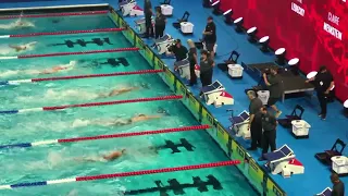 Weinstein upsets Ledecky in 200 free