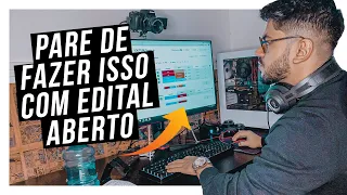 5 Dicas Para Estudar Com EDITAL ABERTO