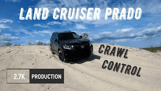 Land Cruiser Prado | первый тест в песках. CRAWL CONTROL Prado 150