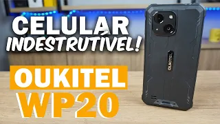 Celular indestrutível MUITO BARATO! 😮 Oukitel WP20 review completo