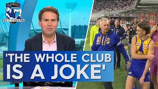 'Absolute embarrassment': Kane sounds off on Eagles' 'amateurish' Derby mix-up - Sunday Footy Show