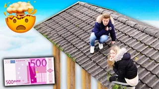 Wer ZULETZT das DACH verlässt, gewinnt 500€ 🤑