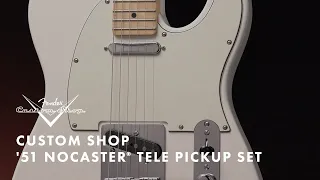 Fender Custom Shop '51 Nocaster Tele Pickup Set | Fender