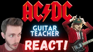 Guitar Teacher REACTS to AC/DC!!!