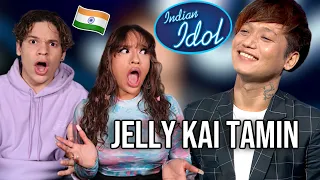 You Won't believe your EYES! Waleska & Efra react to Jelly Kai Tamin on Indian Idol