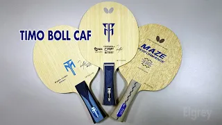 BUTTERFLY Timo Boll CAF. Sound comparison. Review #butterflytimobollcaf