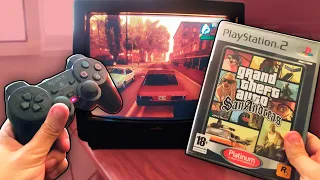 GTA San Andreas en PS2 es Más Naranja de lo que Recuerdas