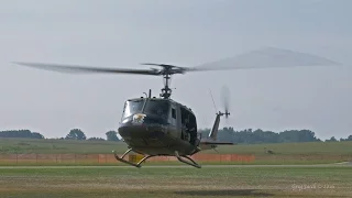 Bell UH 1H Huey Start-up, Takeoff and Landing in 5.1 Surround Sound (4K)