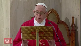 Intenzione per la fine della pandemia, Messa a Santa Marta, 14 maggio 2020, Papa Francesco