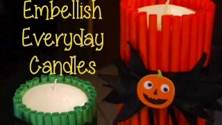 Embellished Everyday Candles