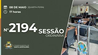 Sessão Ordinária nº 2194 - 08 de maio de 2024