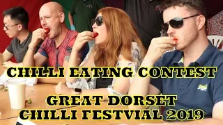 Chilli Eating Contest - Great Dorset Chili Festival 2019 - Saturday 3rd August