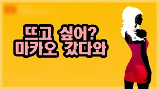 연예인이 비수기에 마카오 싱가폴을 가는 이유