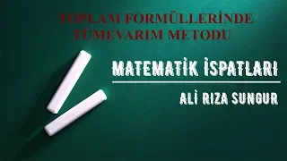 Kareler Toplamı -İSPAT İÇERİR- Tümevarım Metodu İle Toplam Formülleri 4