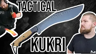 WE MADE A TACTICAL KUKRI | Knife making | Martin Huber Knives