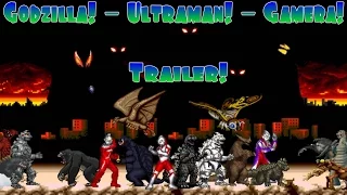 Godzilla Ultraman Gamera - Trailer