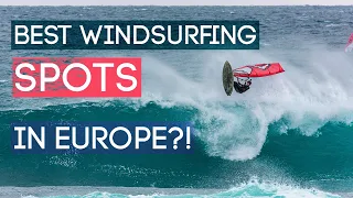 FANTASTIC WINDSURFING WAVE spots in Sardegna! - TheMorisioVlog4