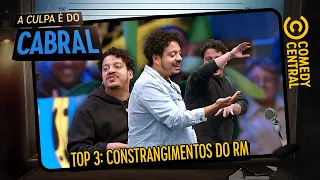 TOP 3: Constrangimentos de Rodrigo Marques | A Culpa É Do Cabral
