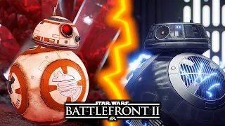 Star Wars Battlefront 2 - Epic Moments #61(BB-8 And BB-9E Epic Moments)