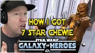 Legendary Chewbacca Event 7 Stars Undergeared BH - Star Wars: Galaxy Of Heroes - SWGOH