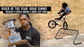 RIDER OF THE YEAR - BRAD SIMMS - NORA CUP 2020