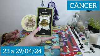 ♋ CÂNCER ⦁ 23 a 29/04/24 ⦁ 🗣️🌑 VEM DE UM ESTRANHO, MAS TEM RAPOSA POR TRÁS VOCÊ SABERÁ, FIM DO CICLO