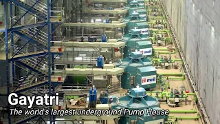 India has built world's biggest pump house to lift billions of ft^3 of water everyday