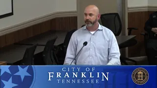 City of Franklin, Planning Commission 12-12-2019