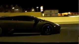 Lamborghini DownShift & Acceleration (BATMOBILE)