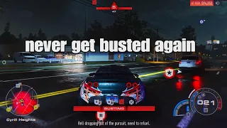 How to Lose cops everytime easiest NeedForSpeed Unbound story/online