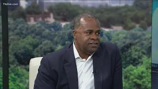 Kasim Reed speaks to 11Alive after announcing he will run for Atlanta mayor again