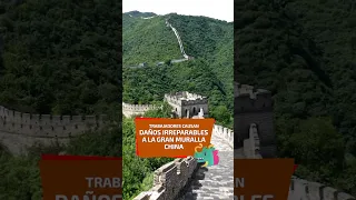 La Muralla China ha sido perforada.