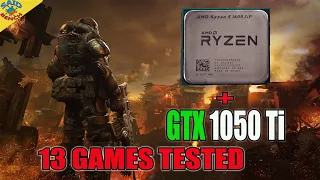 RYZEN 5 1600 AF + GTX 1050 TI🤔13 Games  in 1080p